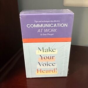 Communication at Work Card Set - Brand New!